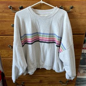 American Eagle Rainbow Sweatshirt